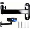 CDDCWZ Supporto da Parete per Proiettore, Girevole a 360°, Regolabile con Filettatura Universale da 1/4 per Home Theater, Sala Giochi, Ufficio