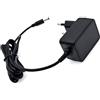 JZK 6V 2A Adattatore CA a DC cavo di ricarica sostituzione 12W Alimentatore per baby monitor, telecamere di sorveglianza, router, con spina CC 5,5 mm x 2,5 mm, compatibile con jack 5,5 mm x 2,1 mm