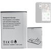 HIGHAKKU batteria di ricambio AK-S3M-BC compatibile con Emporia Smart 4, Emporia Smart 3 Mini Telefoni cellulari Smartphone Telefono per anziani