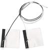 AYNEFY 2 Pezzi Antenna WiFi Interna M.2 NGFF IPEX4 MHF4 2.4GHz 5GHz con Adesivo per Notebook Laptop PC Desktop Fai da Te