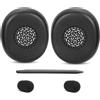 TaiZiChangQin Cuscinetti di ricambio compatibili con cuffie Jabra Evolve 10 con cavo, cuscinetti auricolari in memory foam, parti di riparazione, colore nero