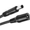 SHANFEILU Cavo di prolunga di alimentazione CC da 5,5 mm x 2,1 mm maschio a 5,5 mm x 2,1 mm femmina, connettore 12 V DC 5521 maschio a femmina, adattatore 22 AWG, per computer portatile, telecamera