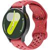 BYISYUE Sport Cinturino per Garmin Approach S50/S42/S40/S12/Bounce/D2 Air X10, 20mm Traspirante Silicone Bracciali Cinturini di Ricambio per Garmin Vivoactive 5/6,Forerunner 570 42mm/55/158/165