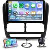 Rimoody 4G+128G Android Autoradio per FIAT Doblo 2010-2015/Opel Combo 2011-2018 Wireless Carplay Android Auto 9 Pollici Incell Touchscreen Radio GPS Navi WiFi Bluetooth FM/RDS/EQ/USB/SWC Telecamera Posteriore