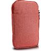 MyGadget Borsa Nylon 6,5 - Case Protettiva - Custodia Sleeve - (10 cm x 17 cm) - -Portatile per eBook Reader | Smartphone | Apple iPhone 13 Pro - Colore Rosa