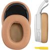 Geekria Cuscinetti Auricolari di Ricambio Compatibili con Skullcandy Crusher Wireless/Crusher EVO/Crusher ANC, Hesh 3/ EVO/ANC, Crusher 540 Active Wireless, Venue ANC Cuffie (Marrone)