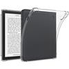 GIOPUEY Cover per Kobo Libra 2, Scocca posteriore in TPU morbido, Copertura sottile, Protezione Airbag, Custodia Compatibile con Kobo Libra 2-trasparente
