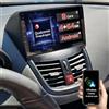 Fuluku Qualcomm 4+64GB Android 15 Autoradio per Peugeot 207 2005-2015 Wireless Carplay Android Auto, Touch Screen 9 Pollici Stereo Auto Bluetooth, GPS Navi, Telecamera Posteriore, FM RDS, WiFi, SWC