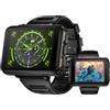 LOKMAT Smart Watch 4G, Chiamata Smartwatch Android da 6 GB+128 GB, Orologio sportivo con schermo grande da 2,4 1500 mAh Doppia fotocamera WiFi Bluetooth GPS Smart Watch da uomo