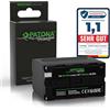 PATONA Premium Batteria per Sony NP-F970 F960 F950 F750 7800mAh | Batteria di ricambio per videocamere, luci video LED Neewer Aputure Yongnuo, monitor e field recorder