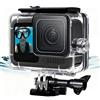 GERUI Custodia impermeabile 60 m per GoPro Hero 9/10/11/12/13, 60 m, resistente all'acqua, custodia protettiva con morsetto di montaggio rapido e inserti anti-appannamento per GoPro Hero 9/10/11/12/13