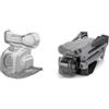 Hensych Pellicola protettiva per fotocamera per DJI AIR 3 droni PC, protezione Gimba fotocamera avanti e sotto sensore visivo, compatibile con DJI AIR 3 Gimbal, A3-G693