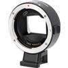 ayex Adattatore per obiettivo compatibile con obiettivi Canon EF, compatibile con fotocamere Sony E-Mount, doppia messa a fuoco automatica, controllo dell'apertura e stabilizzazione IS EF-NEX IV EF-E