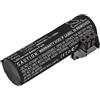 TECHTEK Batteria 3000mAh compatibile con [Ingenico] Move 5000, Move 5000F, 5000s sostituisce F12433179, F26402376, PBI61726 FBA