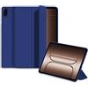 zZjoOoj Custodia Silicone per OnePlus Pad 3 (13.2 Pollici 2025 Modelo),Cover Smart con Supporto a Tre Pieghe, Auto Sveglia/Sonno (Blu)