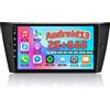 Techschermo [2+64G]Autoradio Android 13 per BMW E90 E91 E92 E93 2005-2012 con Senza Fili Carplay & Android Auto - Radio Touchscreen da 9 Pollici con WiFi Mirror Link DSP FM/RDS Radio SWC+ Telecamera di Backup AHD