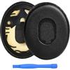 MMOBIEL Cuscinetti Auricolari di Ricambio per Bose QuietComfort QC3 / OE1 On-Ear Cuffie Memory Foam e Protein PU Cuscinetti - Padiglioni Cuffie - Nero