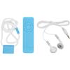 GOWENIC Lettore MP3, Mini Lettore Musicale MP3 in ABS Batteria Integrata da 180 MAh, Supporto per Lettore Musicale Portatile Fino a 64 GB, per Studenti Che Corrono in Viaggio (BLUE)