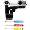 MMOBIEL Fotocamera Frontale Compatibile con iPhone 12 Pro Max 2020 12 MP - Camera Anteriore di Ricambio - Cavo Flessibile Incluso - Front Camera - Incl. Cacciaviti