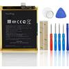 SwarKing Batteria di ricambio compatibile con OnePlus 6 A6003 A6000 BLP657 con toolkit