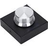 VBESTLIFE Controllo Volume USB, Manopola One Key Mute Regolatore Volume Multimediale per PC Computer Altoparlante, Plug And Play