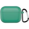 GIOPUEY Cover Compatibile con Airpods Pro 3 2025, Cilicone Custodia, Ultrasottile Case Cover, Antiurto, Resistente ai Graffi - Verde militare