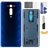 YHX-OU 6.39'' Blue Copribatteria per Xiaomi Mi 9T Mi 9T PRO Copri Batteria Sostituzione Posteriore Ricambio Posteriore Back Cover Posteriori + Strumento di Installazione