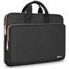 KIZUNA Custodia per computer portatile da 14 pollici, per MacBook Air 15 M2/14, Lenovo IdeaPad Flex 5/14, IdeaPad 3i&Slim 3i, Yoga Slim 7 Pro X/IdeaPad 3/HP EliteBook 840 G5/Dell Sleeve Bag, nero