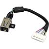 ZAHARA Connettore Alimentazione Carica DC Power Jack per dell Precision 15 5510 5520 5530 5540 3800 9530 XPS 15 7590 9530 9570 9550 9560 064TM0 DC30100X300 DC30100X200