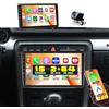 Hikity 8 Core 2G+64G Android 15 Autoradio per Audi A4 (B6/B7) S4 RS4 8E 2000-2009 9 Pollici Car Radio Stereo Auto con Wireless Carplay Android Auto 59UI GPS WiFi 32EQ FM RDS Telecamera Posteriore