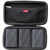 Hermitshell HERMIT SHELL Custodia rigida da viaggio per SSD portatile Samsung T9 SSD portatile 4 TB/2 TB/1 TB, USB 3.2 unità a stato solido esterna (per 3 dischi rigidi)