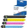 Woungzha Cartuccia Toner IM C2000 C2500 Compatibile per IM C2500 C2000 842307 842310 842309 842308 per IMC2500 IMC2000 Stampanti (4 Pacchetti)