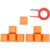 Tutoy Orange 9 Chiavi Pbt Retroilluminate Trasmissione Tastiere per Cherry MX Tastiera Meccanica - arancia