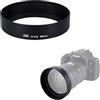 JJC 82 mm a vite standard in metallo paraluce per obiettivi filettati da 82 mm per Nikon AF-S Nikkor 24-70 mm f/2.8E ED VR obiettivo Sony FE 24-70 mm f/2.8 GM Canon EF 24-70 MM f/2.8L II USM