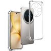 REY Cover in Gel TPU Anti-Shock per Vivo X200 PRO Mini 5G, Morbido Silicone Custodie Protettivo Case, Anti-Scratch, Protettiva Sottile Back Cover