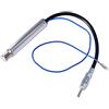 Eightwood DAB DAB + Antenna Accoppiamento Adattatore ISO femmina a DIN Maschio Amplificatore AM/FM Antenna di segnale maschio Power Input Antenna Radio Splitter