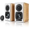Edifier S880Db Sistema di Altoparlanti, Bianco/Legno