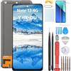 YHX-OU Nero LCD Schermo per Xiaomi Redmi Note 13 4G LCD Display Touch Screen Digitizer Ricambio Assembly con Utensili Inclusi E Vetro Temperato