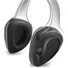 subtel Kit di 2 cuscinetti di ricambio per apparecchi auricolari, cuffie headset compatibili con ASUS ROG Delta earpads, sostituzione spugnette con imbottitura materiale piacevole