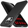 GIOPUEY Cover Compatibile con Realme GT 8 PRO, Il Materiale TPU Ultrasottile Custodia, Anti Impronta Digitale Phone Case [Resistente all'Usura] [Antiscivolo] - Nero