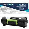 LCL Cartuccia di Toner Compatibile 60F2X00 601X 60F0XA0 600XA 60F2X0E 602XE 20000Pagine (1 Nero) Sostituzione per Lexmark MX510 MX510de MX511 MX511dte MX511dhe MX511de MX610 MX610dw MX611 MX611de