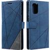 SONWO Cover per OnePlus 8T, Flip Caso in PU Pelle Case Cover Portafoglio Custodia per OnePlus 8T, [Kickstand] [Slot per Schede], Blu