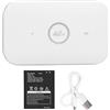 banapoy Router Hotspot Mobile 4G Lte | Dispositivo Router Modem Wifi Tascabile Portatile 300 Mbps | Supporta 10 Utenti con Slot per Scheda Sim per Viaggi Affari | Rete Wireless Viaggio
