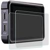 Fire Rock V5 - Pellicola protettiva touch screen per Atomos Ninja V5 per monitor di registrazione, Fire Rock ultra trasparente, durezza 9H, in vetro temperato, per Atomos Ninja V5, confezione da 2