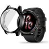PaceBid Custodia Compatibile con Garmin Venu 2/Vivoactive 4, Custodia Protettiva in TPU Trasparente a Protezione Totale Custodia in Gomma Utrasottile ad alta definizione per Garmin Venu 2-Nero