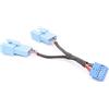 BlueMusic Adattatore Y a 12 pin adatto per VW Audi Seat Skoda con AUX/Media-In a partire da luglio 2010