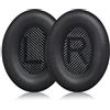 YISH Cuscinetti per Bose QuietComfort QC35：Cuscinetti per Cuffie in Pelle Proteica e Memory Foam, Cuscinetti Compatibile con Bose QC35, QC35 II, Ae2, Ae2i, Ae2w, SoundTrue & SoundLink Around-Ear