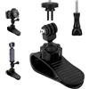 BOXOB Supporto per Fotocamera per Auto, Supporto per Telecamera Regolabile per Auto Accessori per Telecamera per DJI Osmo Pocket 3 2 Action 5pro 3 4, Insta360 x4 x3 x2, Gopro 13 12 11 10 9 8 7