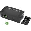 Coolwell Industrial Grade 5P Gigabit Ethernet, 5 porte Ethernet 10/100/1000M, supporto DIN Rail Mount, IEEE 802.3X