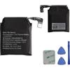 E-yiiviil Batteria di ricambio HB522025EFW compatibile con Huawei Watch GT 3 42 mm batteria 292 mAh con strumenti